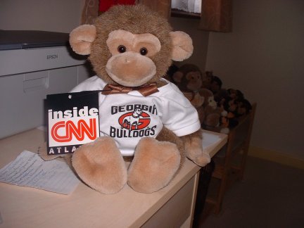 Jimby with his CNN tour label