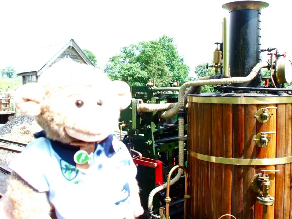 Jimby with PAddy The Engine