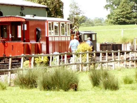 Paddy The Engine faces an Inspection