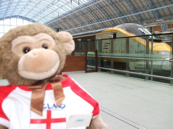 Jimby and Eurostar Train