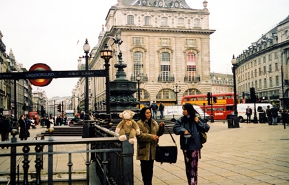 Jimby's  relative in Picadilly Circus