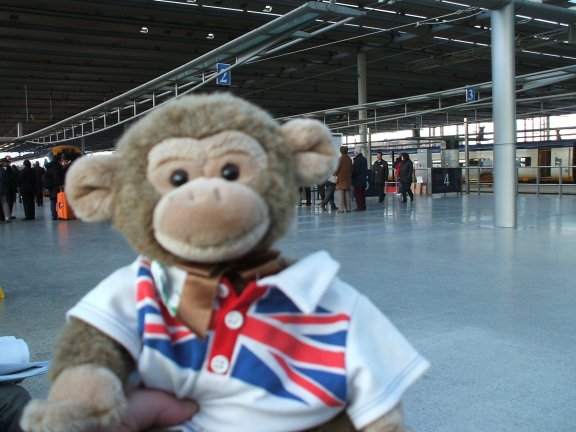 Jimby at St Pancras Station