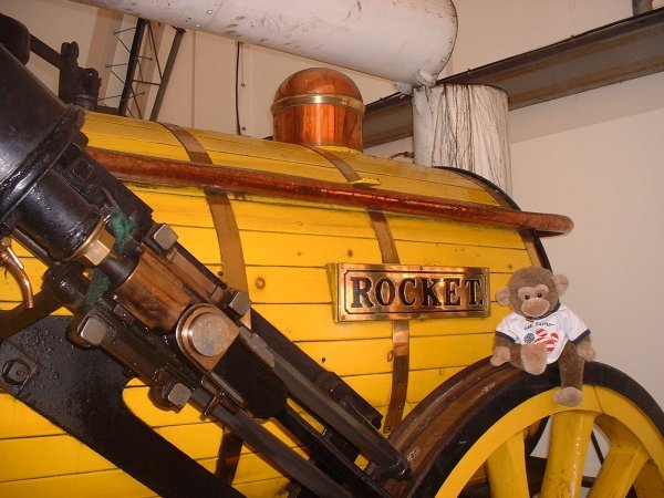 Jimby on Stephenson's Rocket