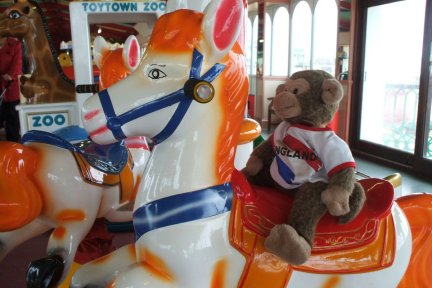 My first ride at the fun fair