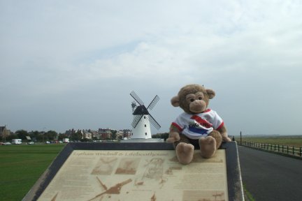 I found a plaque all about the windmill